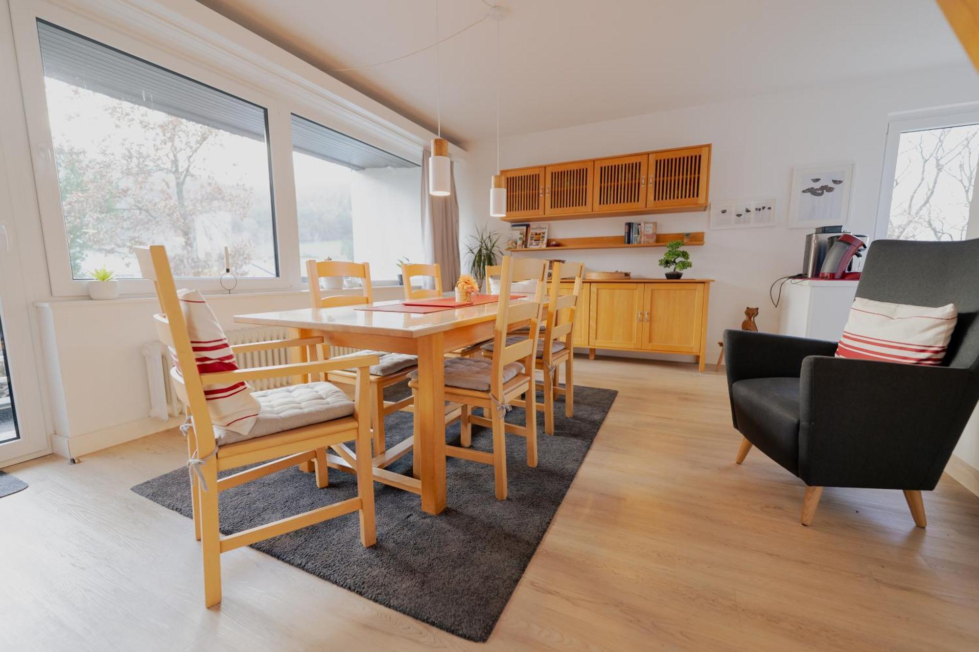Ferienhaus Schoene Aussicht Ferienwohnung Rot Hemfurth-Edersee ภายนอก รูปภาพ